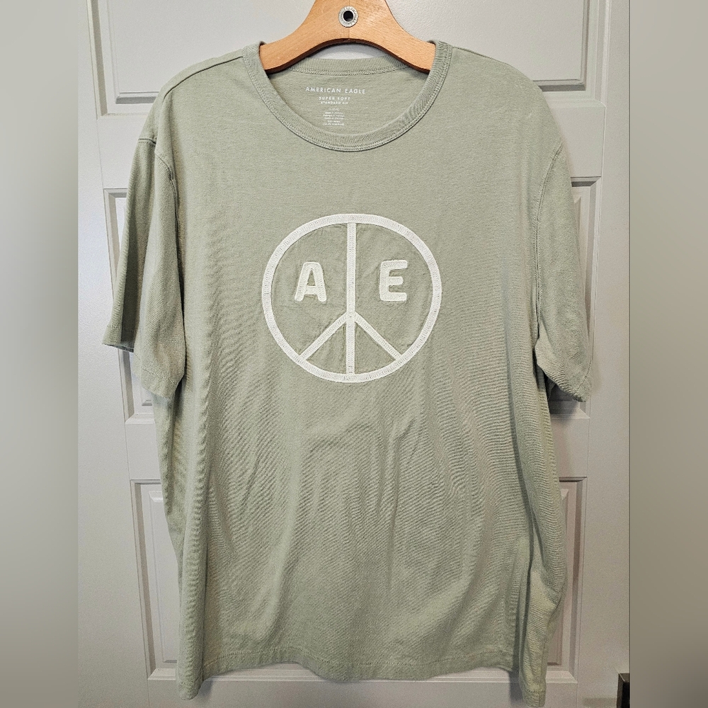 American Eagle Outfitters Peace Sign Tee